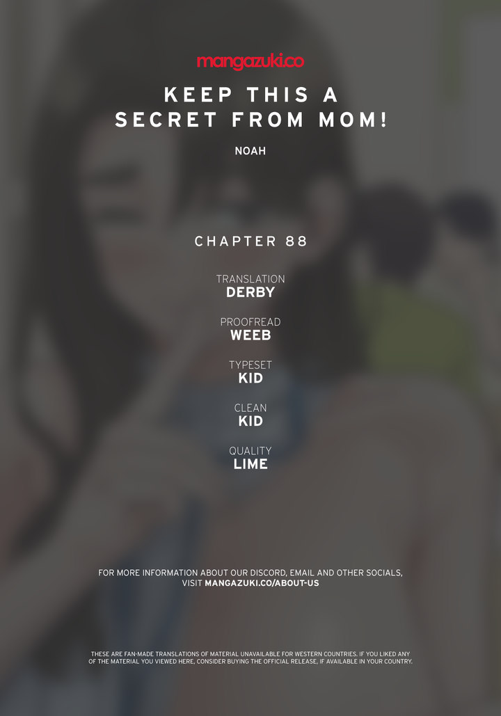 Keep it a secret from your mother! - Chapter 88 Page 1