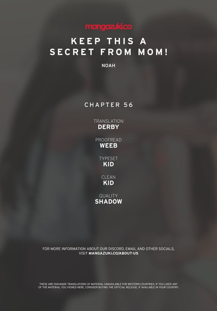 Keep it a secret from your mother! - Chapter 56 Page 1