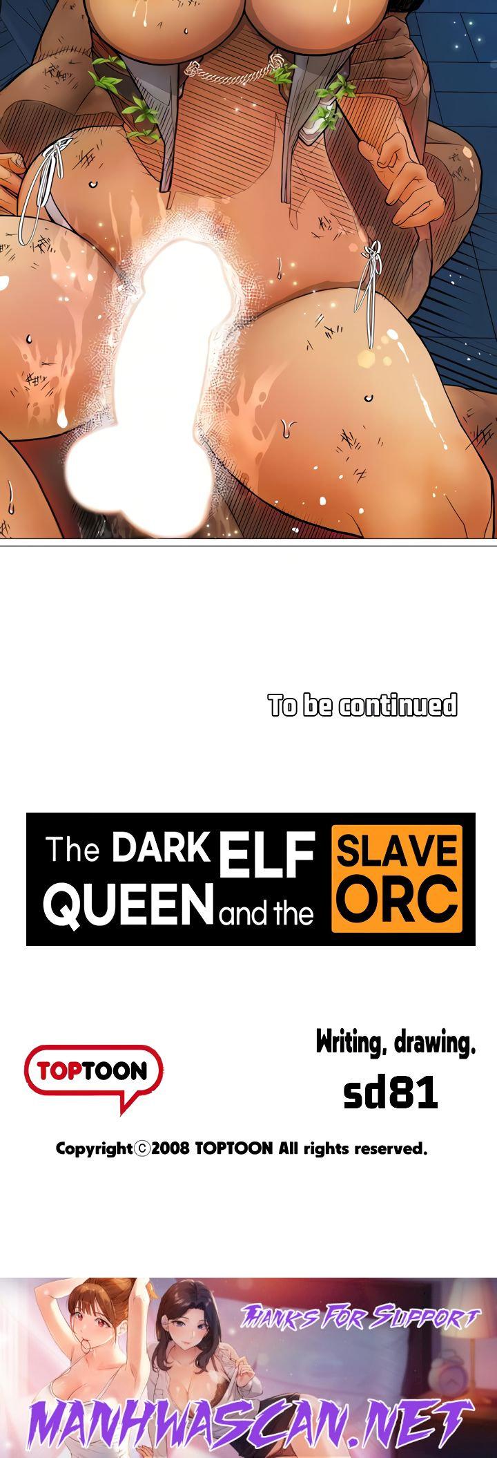 The DARK ELF QUEEN and the SLAVE ORC - Chapter 28 Page 34